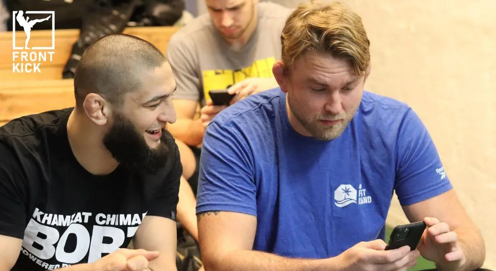 Khamzat Chimaev Alexander Gustafsson Frontkick.online