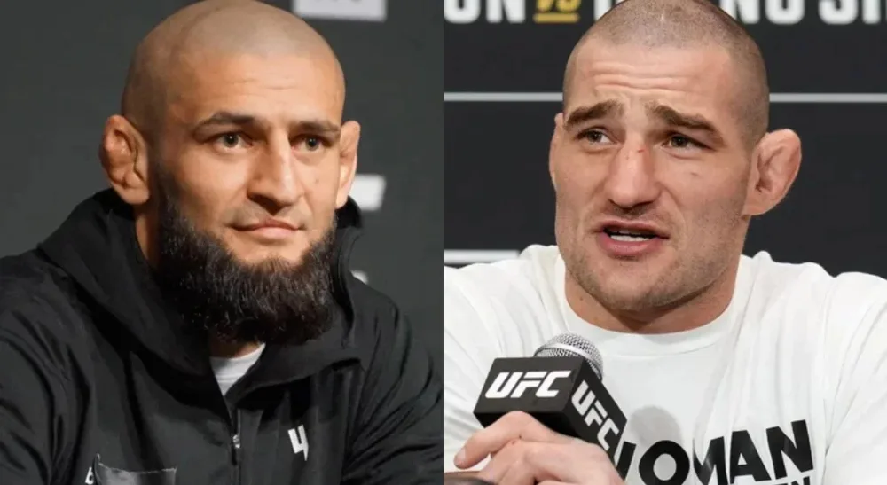 Khamzat Chimaev Sean Strickland UFC 328