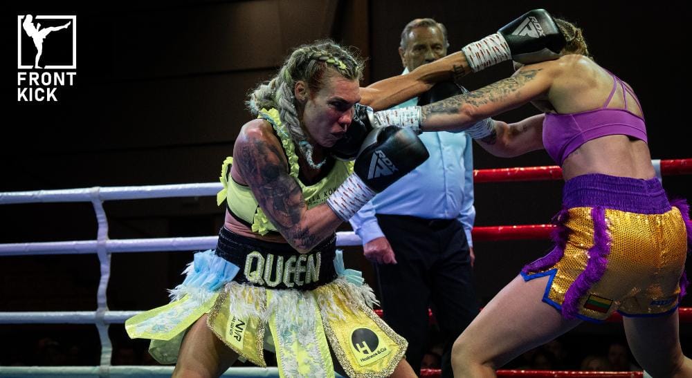 Mikaela Laurén Stockholm Fight Night Frontkick.online (1)