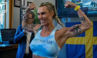 Mikaela Laurén boxning Frontkick.online