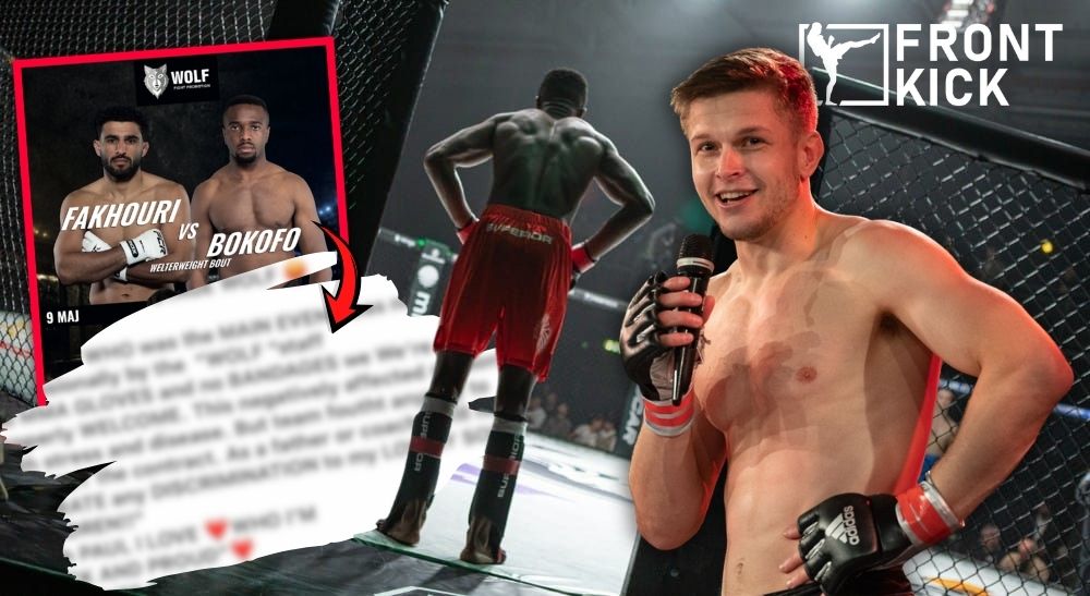 Tome Bokofo David Jacobsson Wolf Fight Promotion 14 MMA Frontkick.online