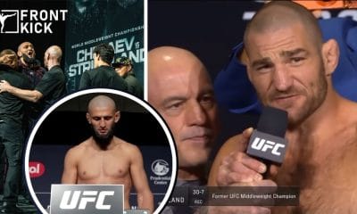 UFC 328 Khamzat Chimaev fusk Sean Strickland Frontkick.online