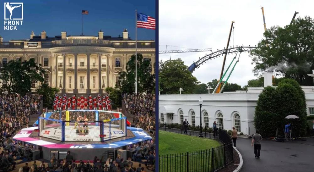UFC på Vita Huset Frontkick