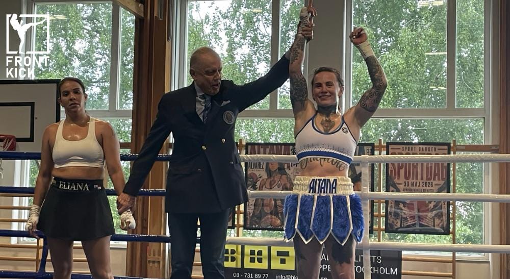 Aitana Alvarez boxning Frontkick.online