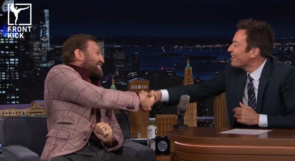 Conor McGregor och Jimmy Fallon Frontkick.online