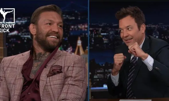 Conor McGregor och Jimmy Fallon Frontkick.online