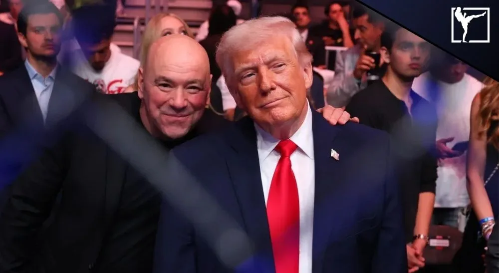Dana White Donald Trump UFC MMA Frontkick.online