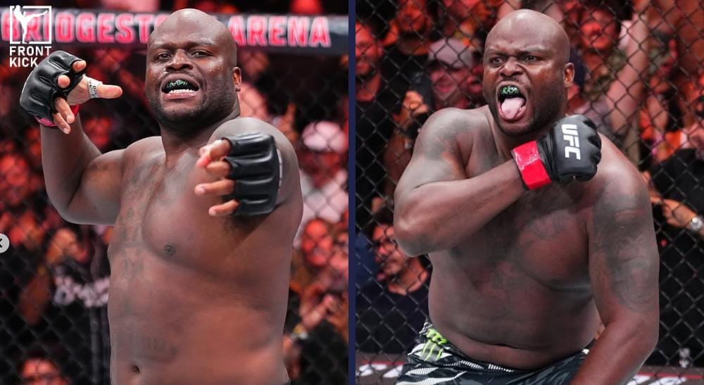 Derrick Lewis UFC på vita huset Frontkick