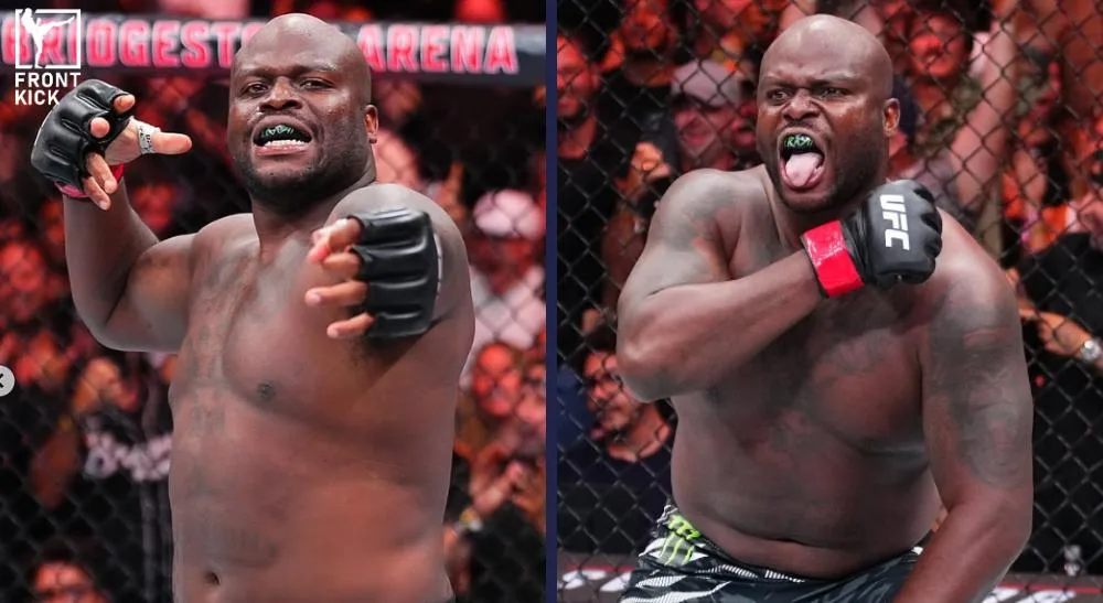 Derrick Lewis UFC på vita huset Frontkick