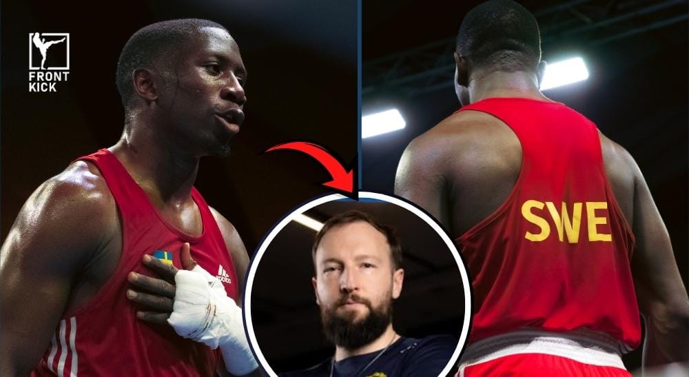 Elwin Belezika boxning Joel Grandell Frontkick.online