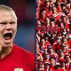Erling Haaland fotboll Frontkick