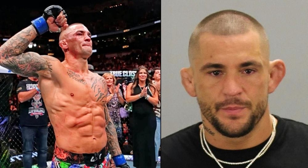 Frontkick Dustin Poirier MMA UFC