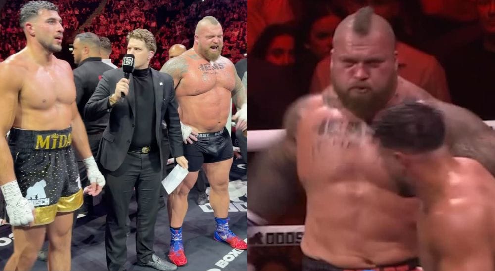 Frontkick Eddie Hall Tommy Fury Misfits