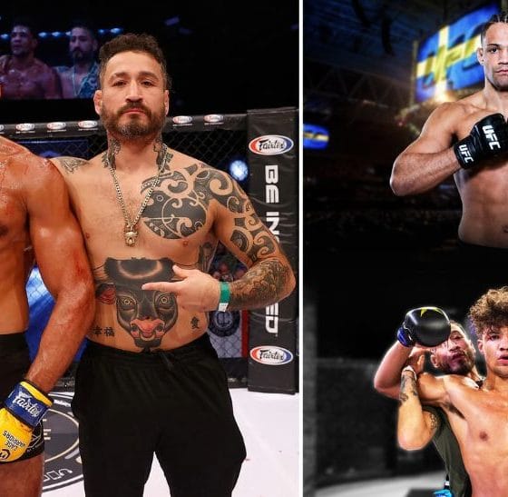 Frontkick Fernando Flores Theodor Berggren UFC Baku