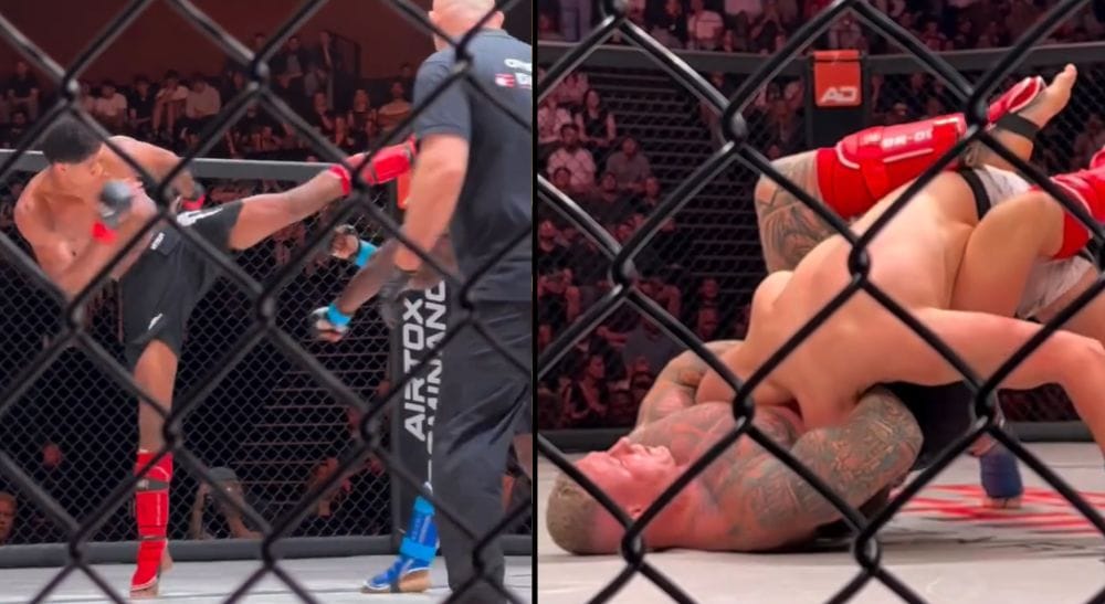 Frontkick Jiffa Kundo Adijan Omerović Airtox Dominance MMA