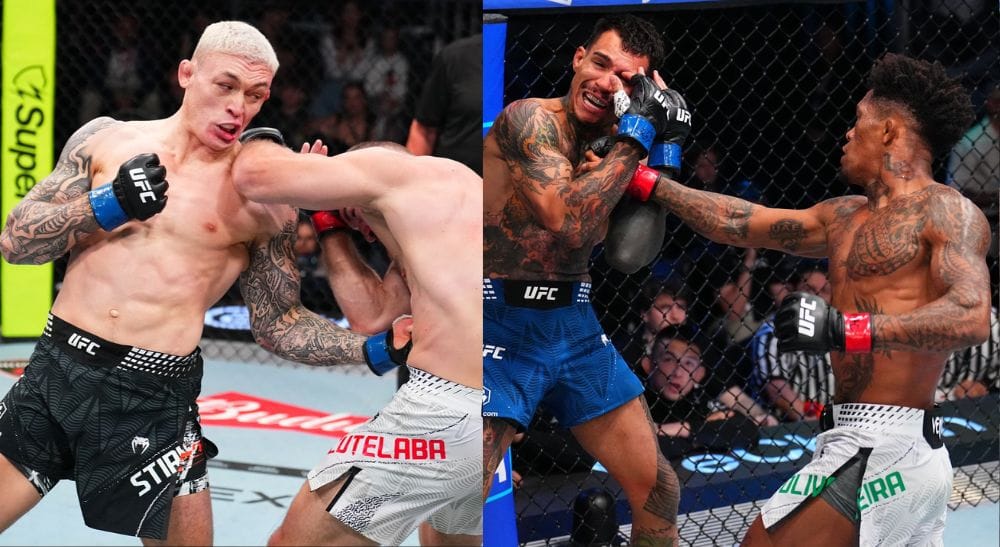 Frontkick Navajo Stirling Vinicious Oliveira UFC Vegas 119