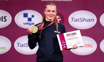 Frontkick Nova Bergman MMA EM Sverige Sweden UWW