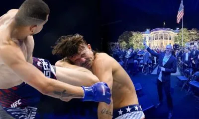 Frontkick Per Häljestam Steve Garcia Diego Lopes UFC White House