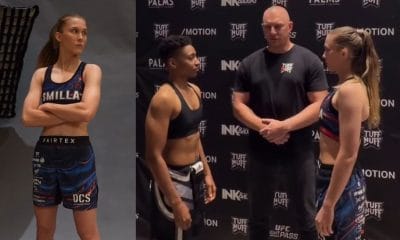 Frontkick Smilla Sundell MMA Tuff-n-Uff 154