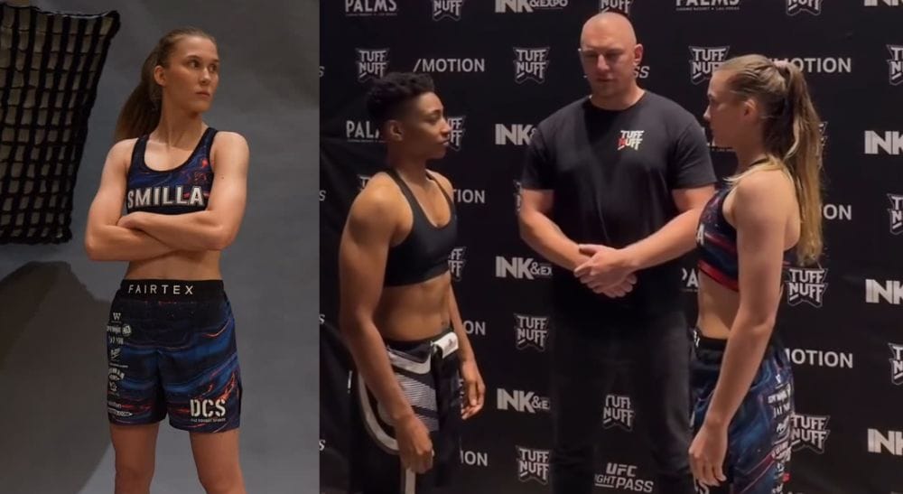 Frontkick Smilla Sundell MMA Tuff-n-Uff 154