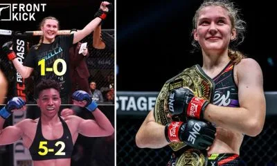 Frontkick Smilla Sundell Tuff-n-uff 154 MMA