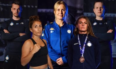 Frontkick Synnöve Asplund thaiboxning VM 2026 Moa Carlsson