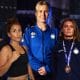 Frontkick Synnöve Asplund thaiboxning VM 2026 Moa Carlsson