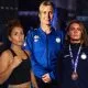 Frontkick Synnöve Asplund thaiboxning VM 2026 Moa Carlsson