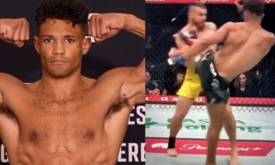 Frontkick Theodor Berggren UFC Baku Fernando Flores