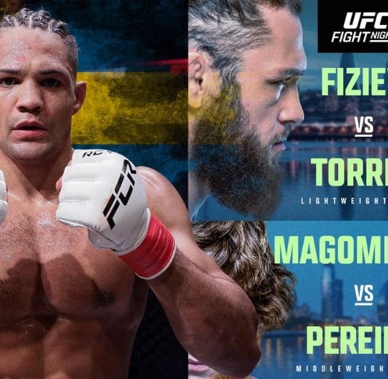 Frontkick Theodor Berggren UFC Baku matchkort tider