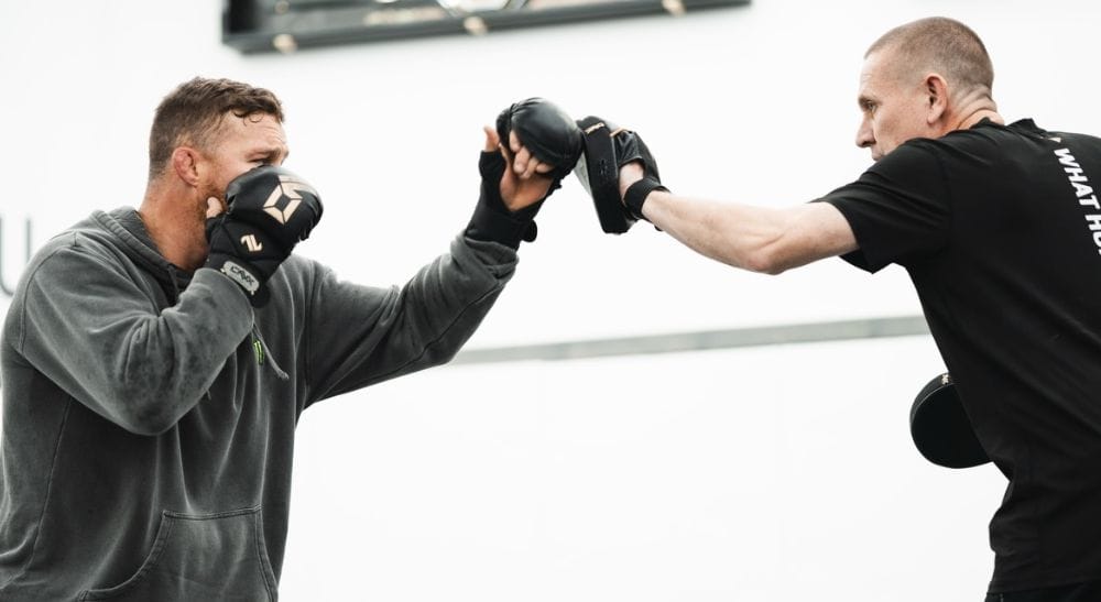 Frontkick Trevor Wittman Justin Gaethje UFC