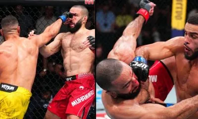 Frontkick UFC Vegas 118 MMA Belal Muhammad