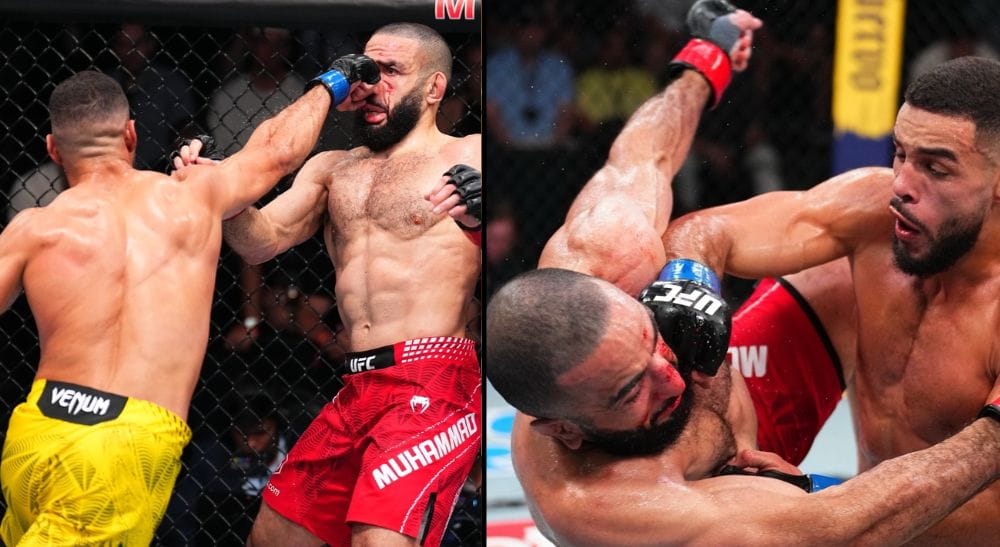 Frontkick UFC Vegas 118 MMA Belal Muhammad