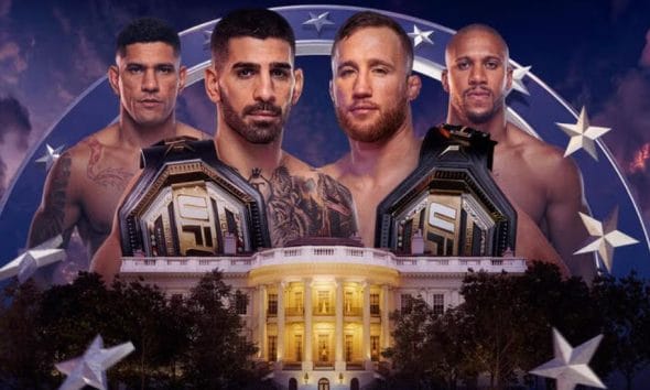 Frontkick UFC White House resultat matchkort