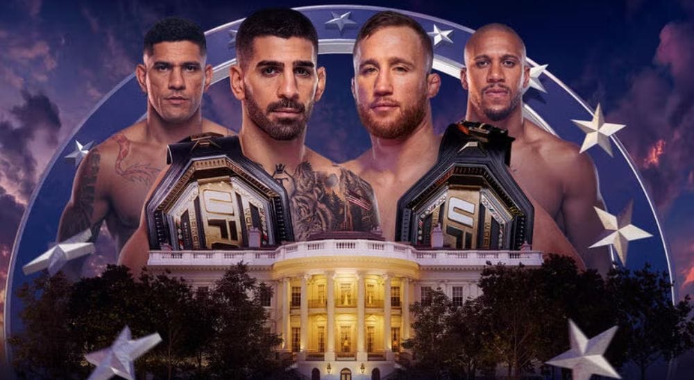 Frontkick UFC White House resultat matchkort