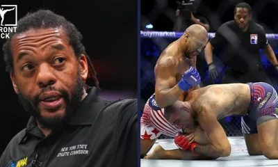 Herb Dean Alex Pereira Frontkick