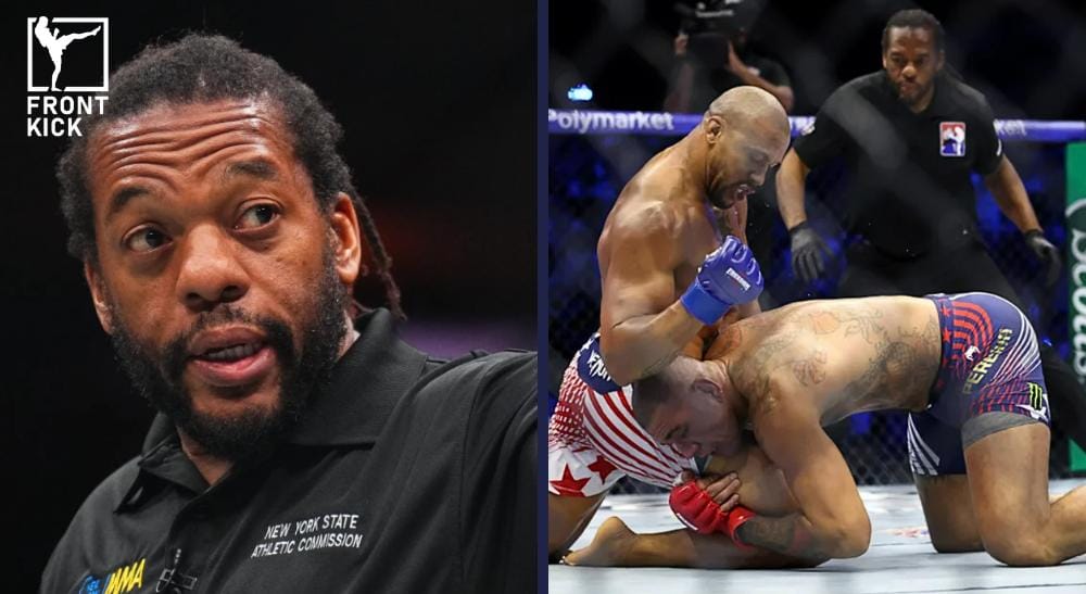Herb Dean Alex Pereira Frontkick