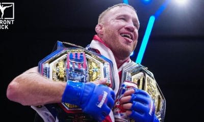 Justin Gaethje mästare Frontkick