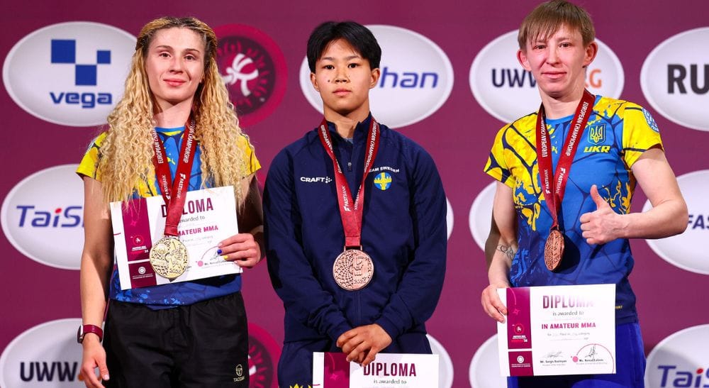 Lisa Waranya Domas tog brons åt Sverige.