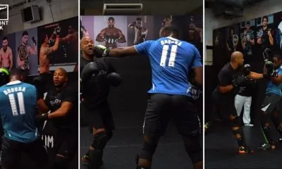 Pereira vs Gane MMA FRONTKICK