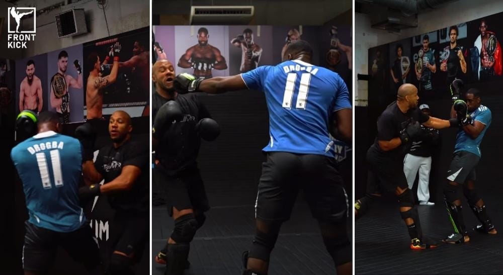 Pereira vs Gane MMA FRONTKICK