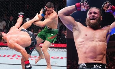 Rafael Fiziev Frontkick UFC Baku MMAMMA
