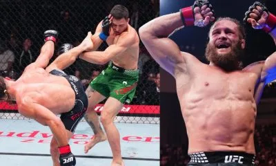 Rafael Fiziev Frontkick UFC Baku MMAMMA