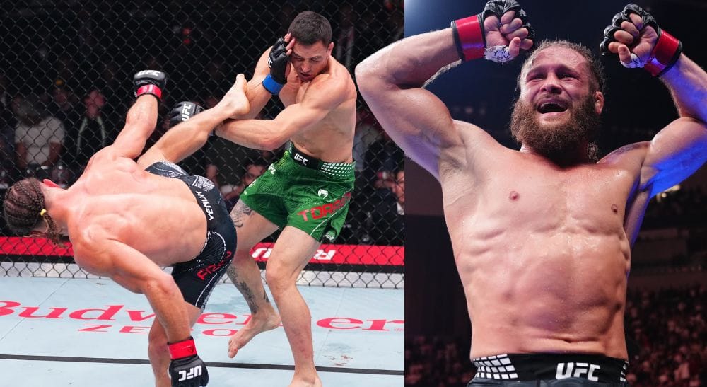 Rafael Fiziev Frontkick UFC Baku MMAMMA