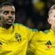Svenska landslaget Alexander Isak Viktor Gyökeres Frontkick