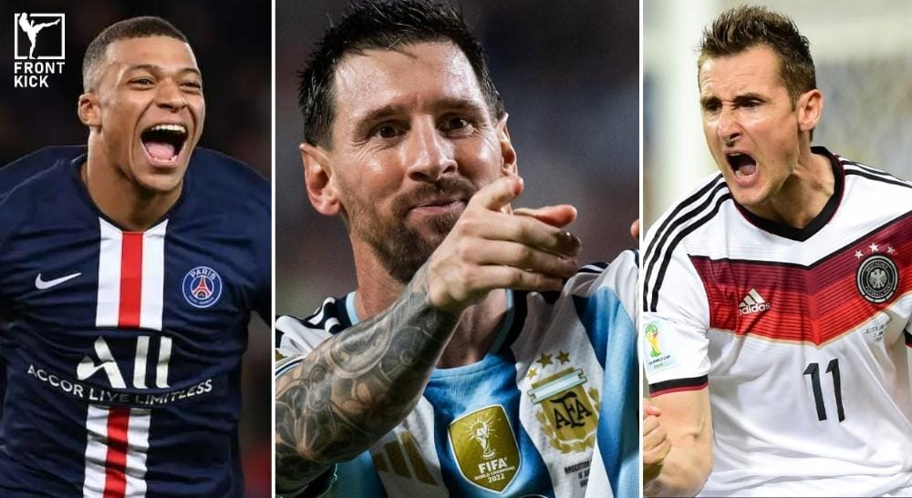 Tidernas bästa målskyttar i VM FRONTKICK