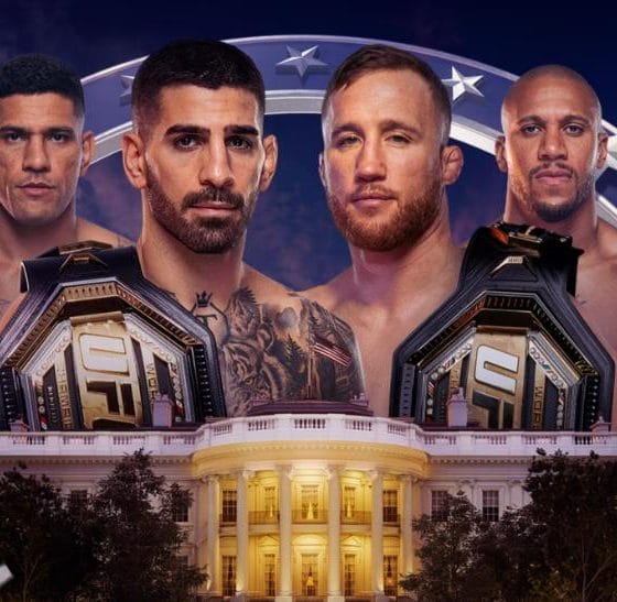 UFC Fredoom 250 Frontkick