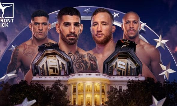 UFC Fredoom 250 Frontkick