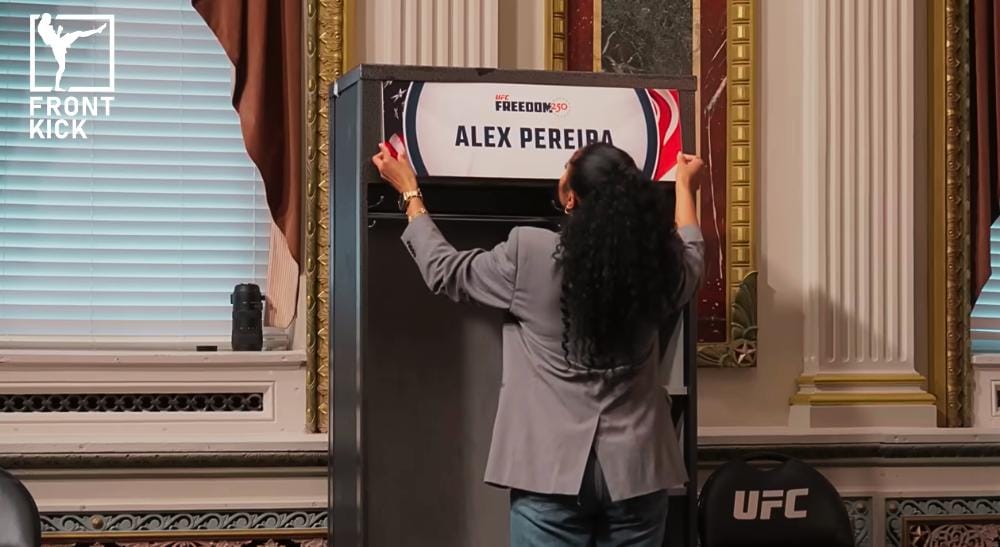 UFC Freedom 250 Frontkick (1)
