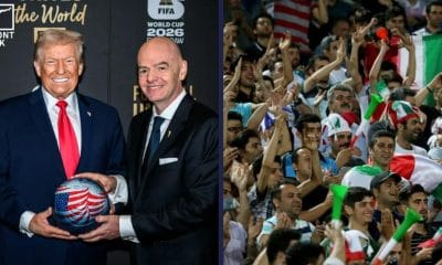 iranska fotbollsfans i USA Frontkick